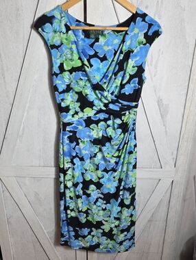 Lauren Ralph Lauren Floral Dress Size 4